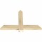 Ekena Millwork Eugene Rough Sawn Timber Gable Bracket, Douglas Fir, 36"W x 24"H x 2"D x 4"F, 16/12 Pitch GBW036X24X0204EUG00RDF - alternate 4